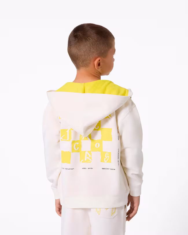 The Checkerboard Logo Zip-Up Hoodie - image 3