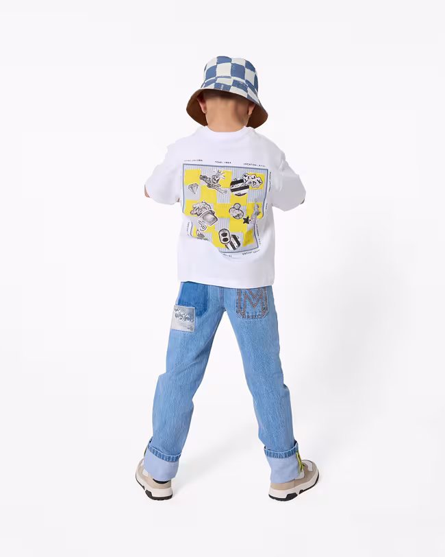 The Patchwork Denim Jeans - image 3