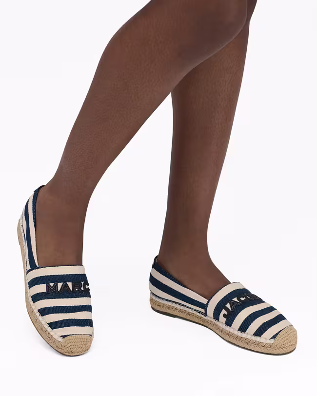 The Stripe Canvas Espadrille - image 2