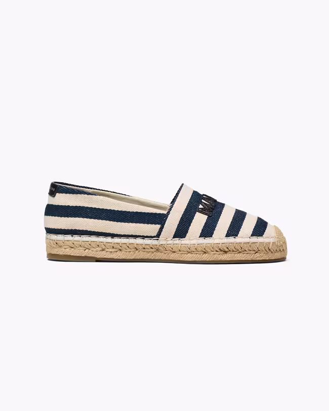 The Stripe Canvas Espadrille - image 3