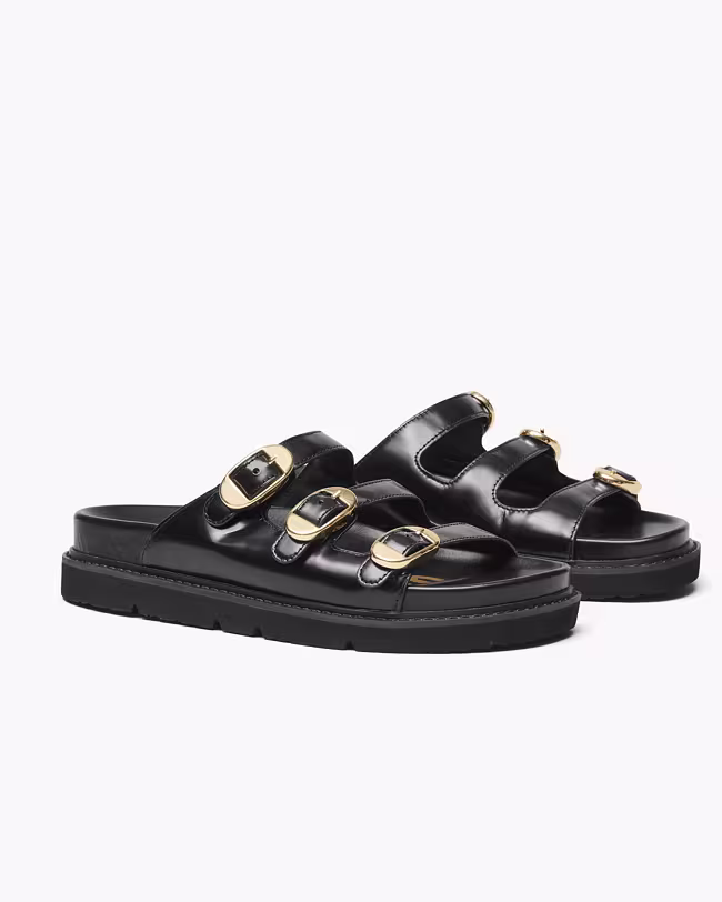 The Leather Kiki Slide