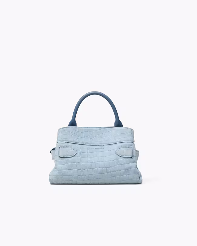 The Suede Croc Dakota Small Satchel - image 3