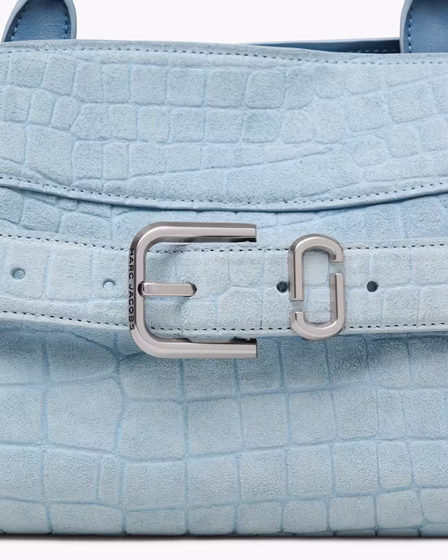 The Suede Croc Dakota Small Satchel - image 4