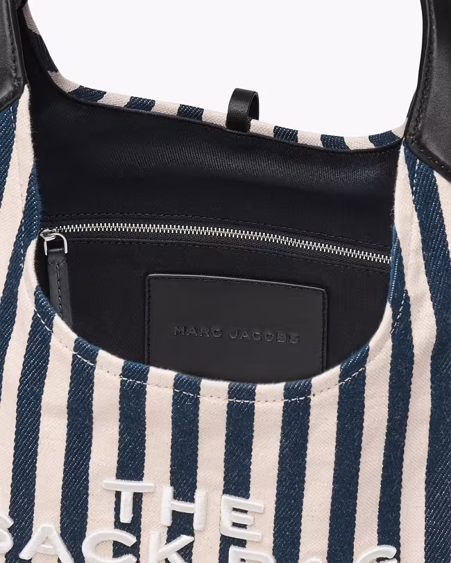 The Stripe Canvas Belted Sack Bag - image 4