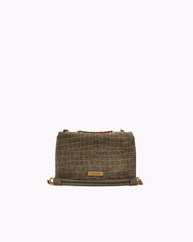 The Suede Croc Slim Dual Convertible Shoulder Bag - image 3