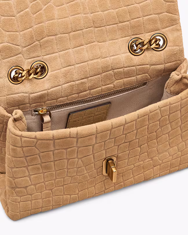 The Suede Croc Slim Dual Convertible Shoulder Bag - image 4