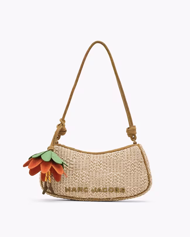 The Summer Woven Charm Shoulder Bag