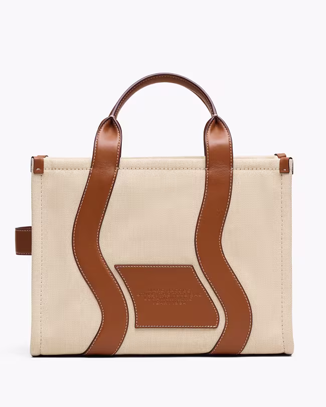 Medium Tote Bag In Wavy Canvas - image 3
