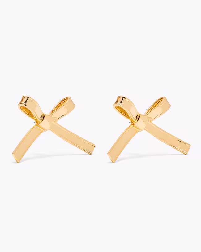 The Lingerie Bow Earrings