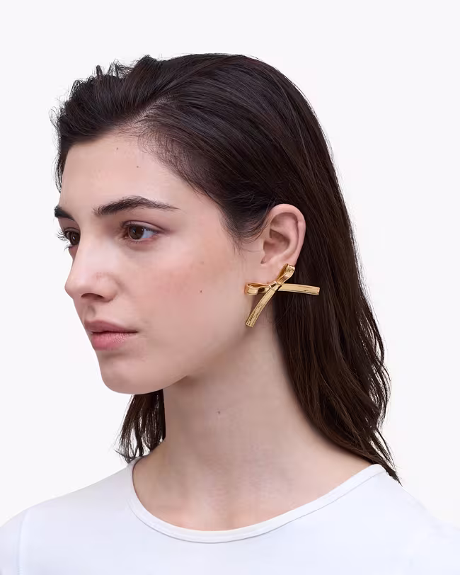 The Lingerie Bow Earrings - image 2
