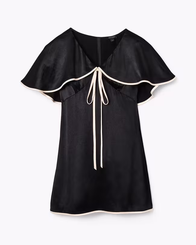 Cape Mini Dress - image 2