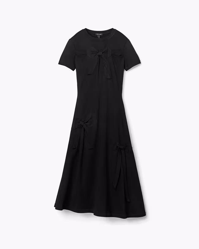 Bow Midi Dress - image 2