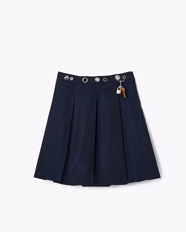 Safety Pin Pleated Skirt - image 2