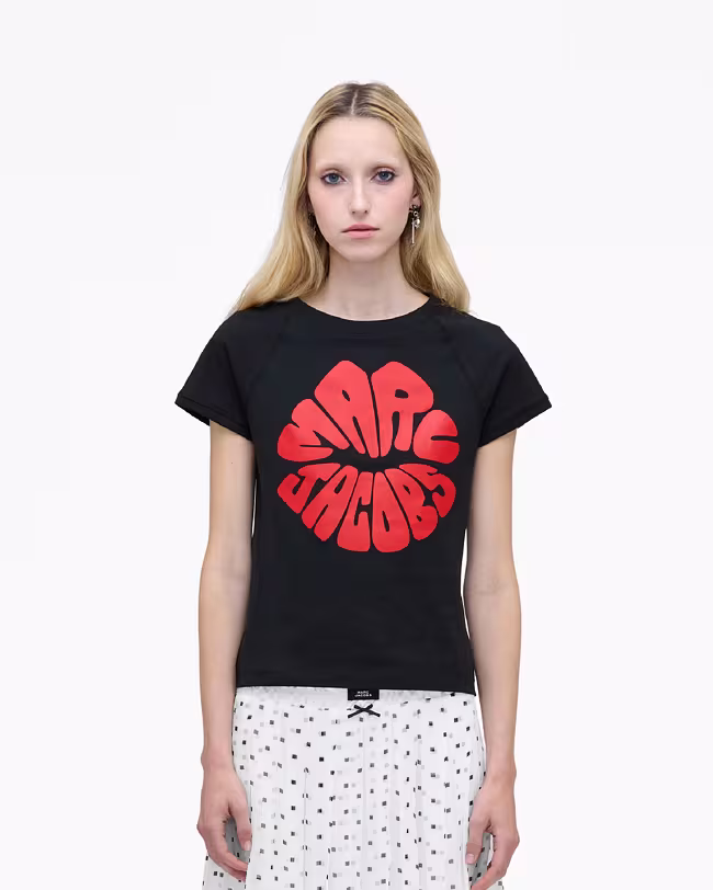 Marc Kiss Logo Shrunken Tee