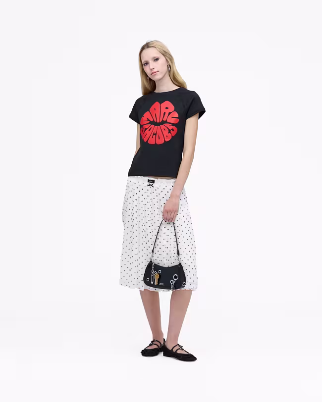 Marc Kiss Logo Shrunken Tee - image 4