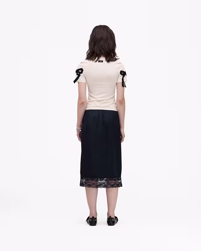 Bow Shrunken Tee - image 4