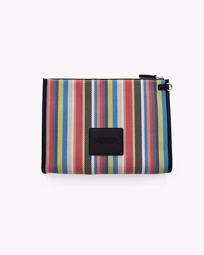 The Stripe Mesh Large Pouch - image 2