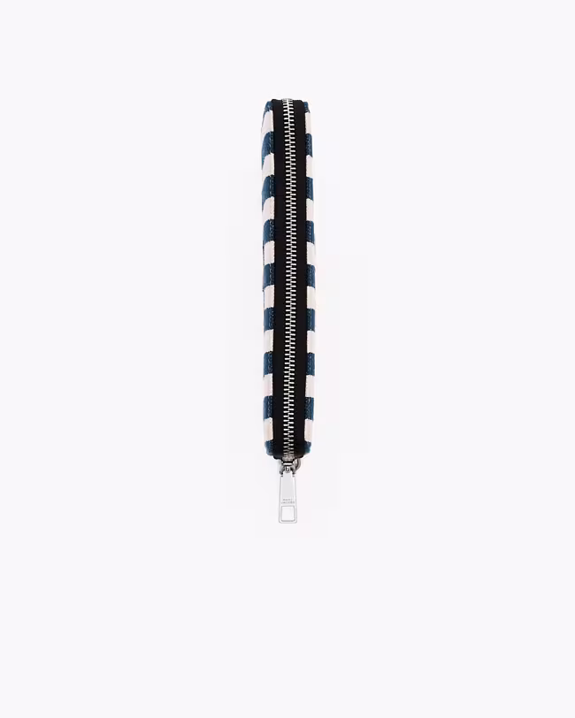 The Stripe Canvas Continental Wallet - image 4