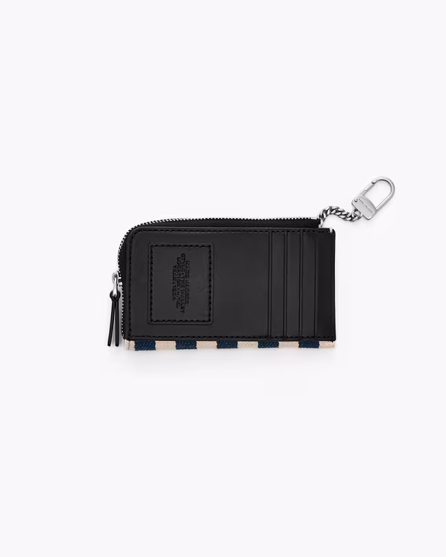 The Stripe Canvas Top Zip Multi Wallet - image 3
