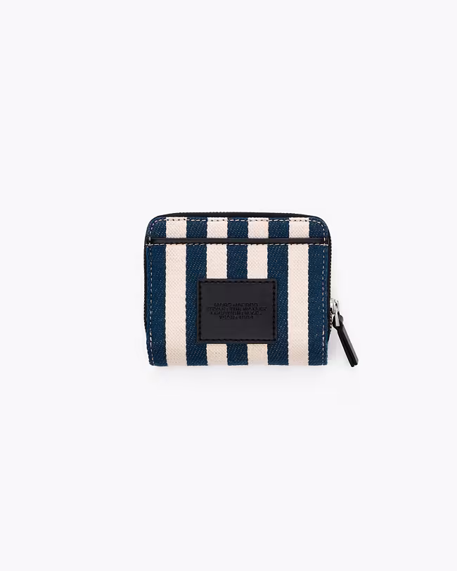 The Stripe Canvas Mini Compact Wallet - image 3