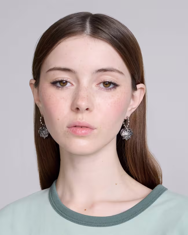 HEAVEN PENTAGRAM HOOPS - image 2