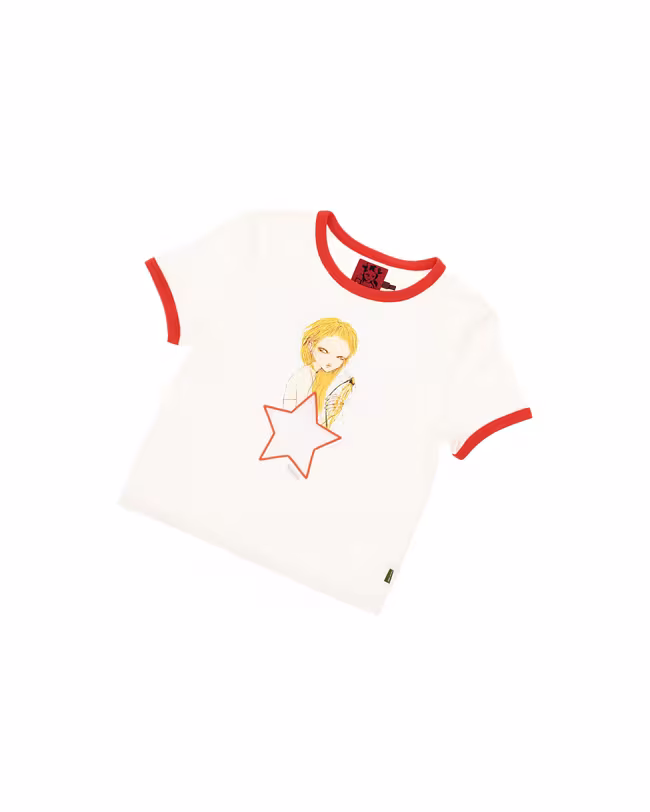 Eri Star Mesh Baby Tee - image 4