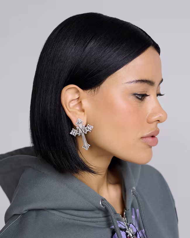 Cross Earrings - image 2