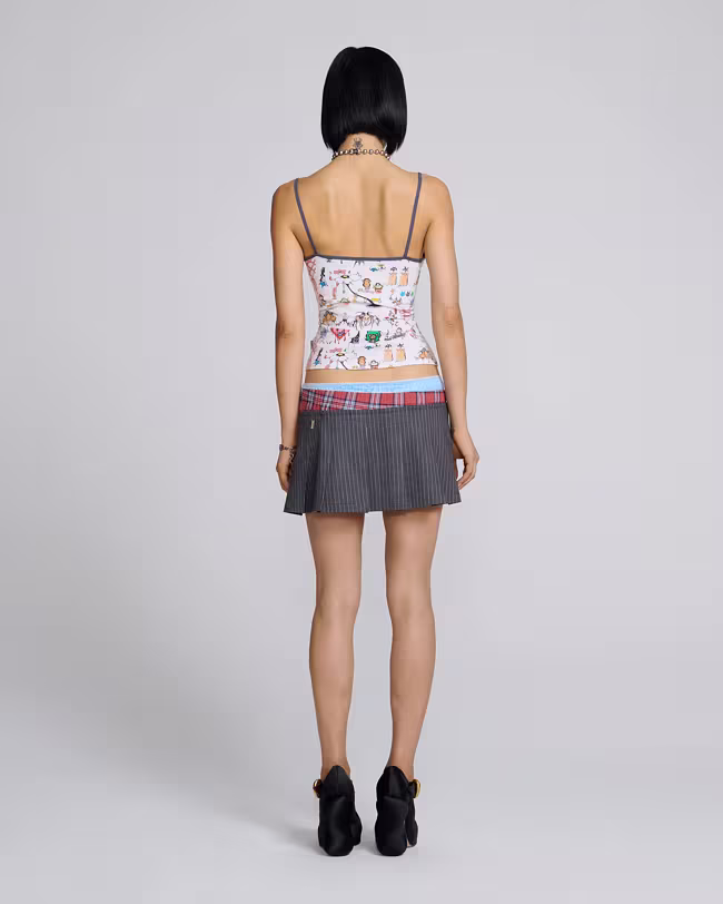Pleated Boxer Skirt - image 2