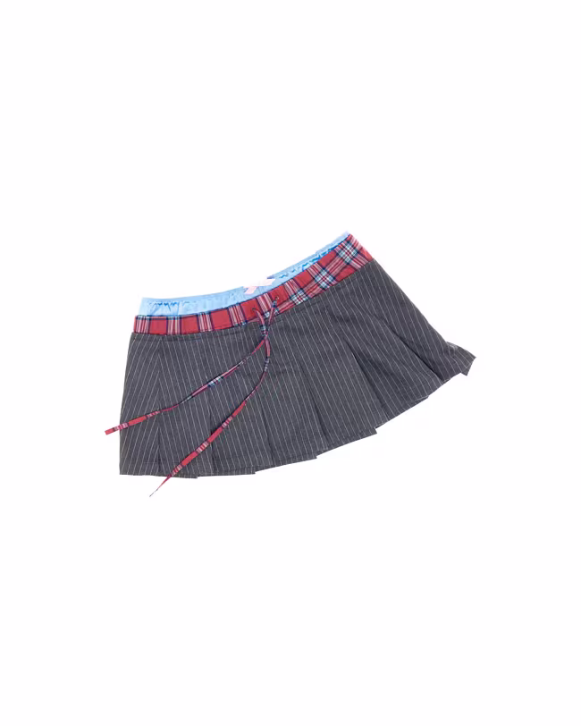 Pleated Boxer Skirt - image 3