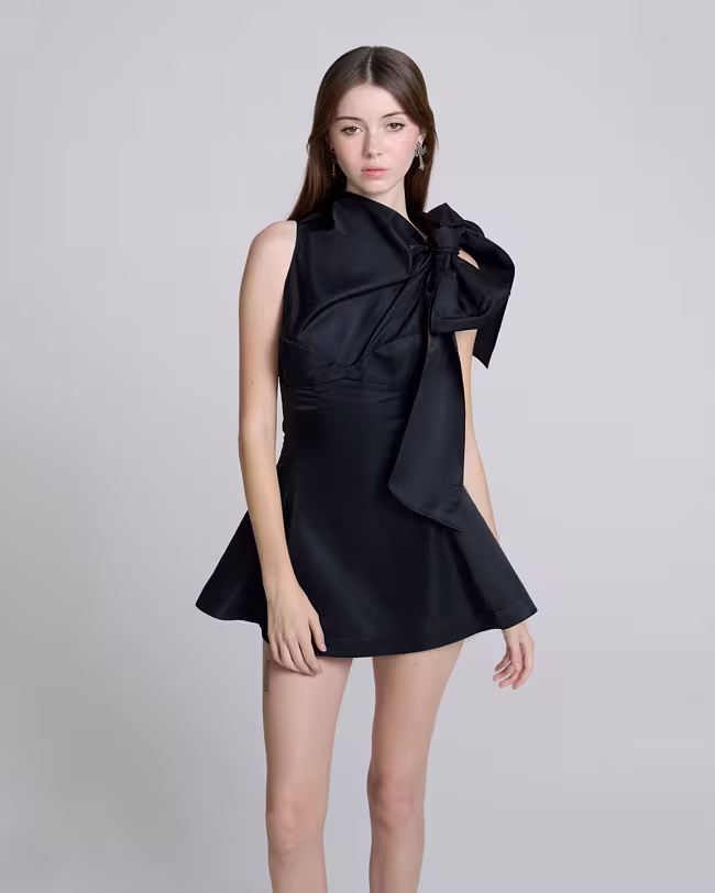 Sculpted Bow Dress - image 2
