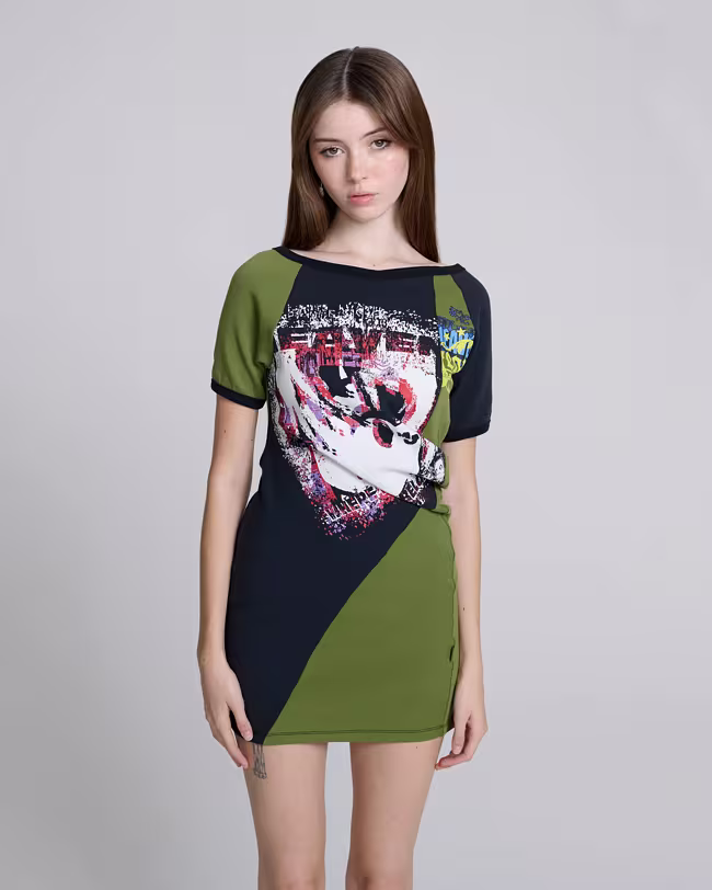 Twisted Tee Dress