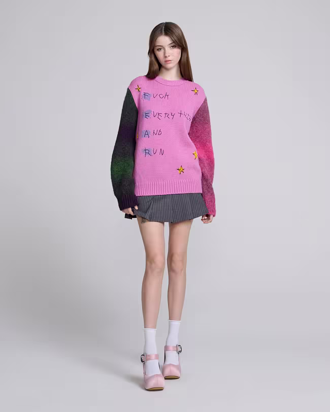 Fuck Everything Sweater - image 2