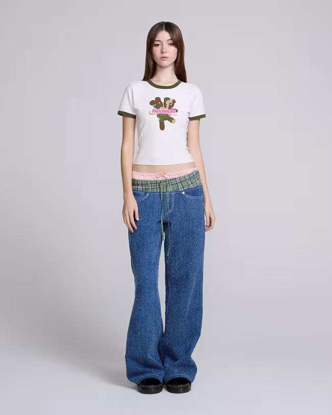 Heaven Logo Baby Tee - image 2