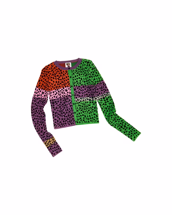 Crazy Cheetah Cardigan - image 4