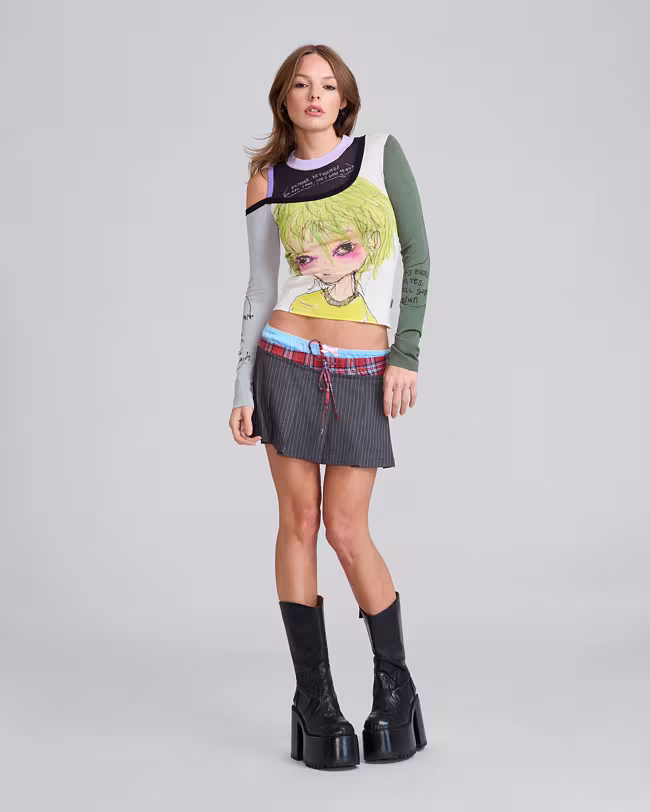 Eri Wakiyama Layered Sweater - image 2