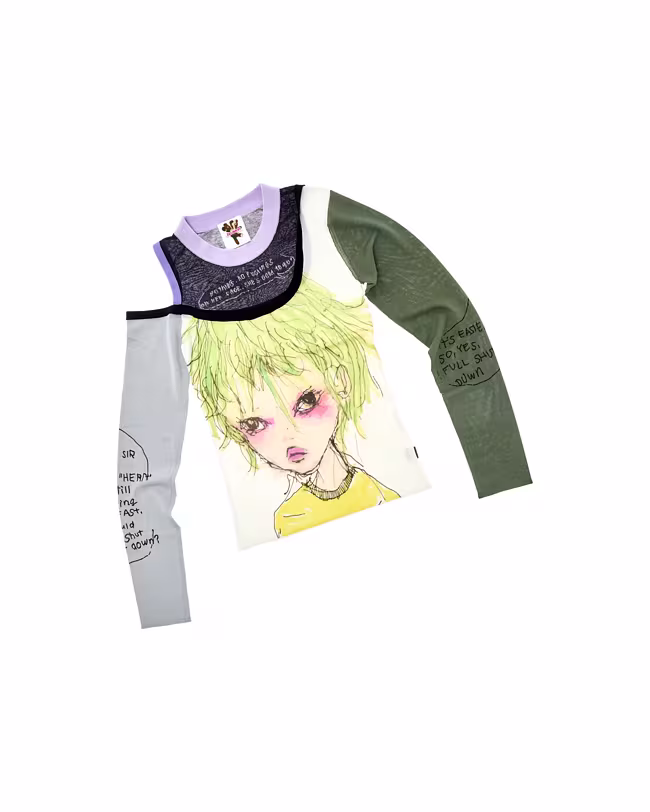 Eri Wakiyama Layered Sweater - image 4