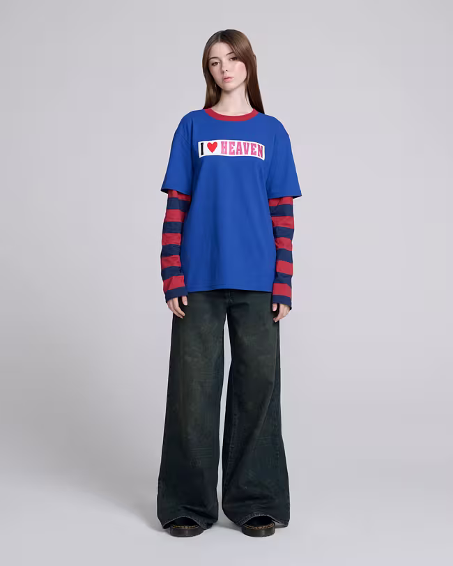 I <3 Heaven Layered Longsleeve - image 2