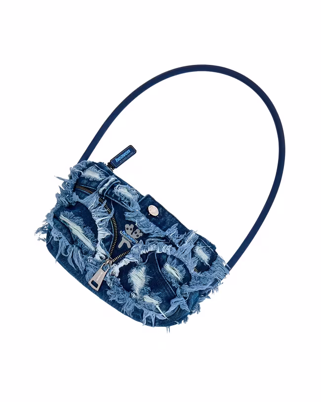 Denim Shoulder Bag - image 3