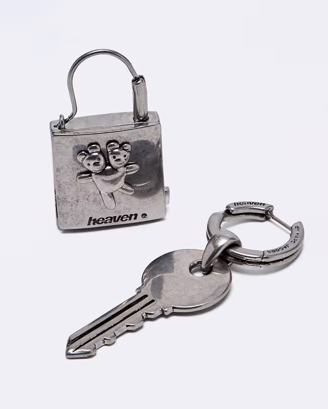 LOCK AND KEY EARRINGS