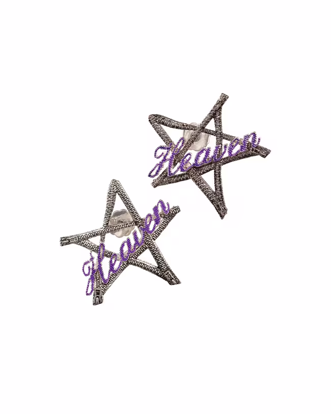 Pentagram Earrings - image 3