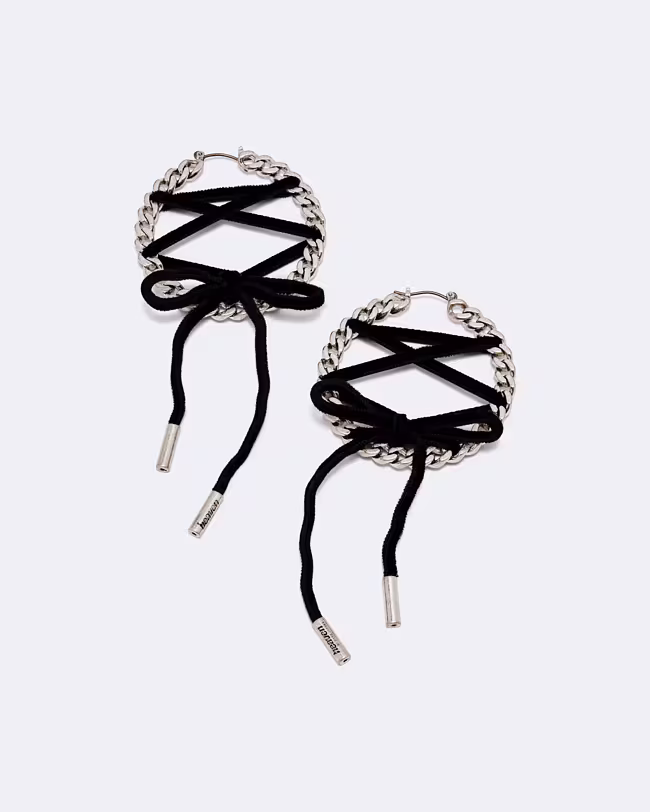 Corset Hoop Earrings