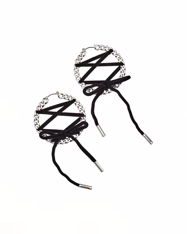 Corset Hoop Earrings - image 3