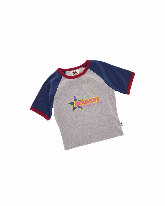 Heaven Logo Raglan Baby Tee - image 4