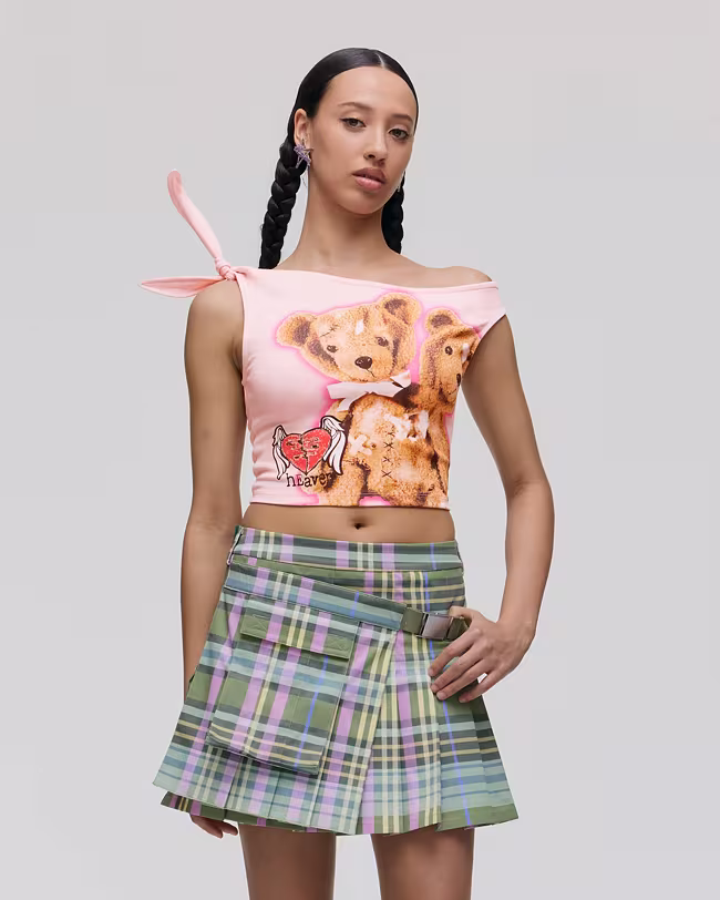 Teddy One Shoulder Tank