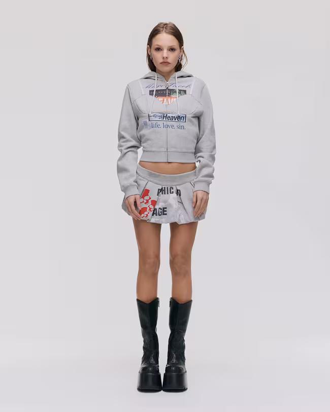 Life. Love. Sin. Bra Hoodie - image 2