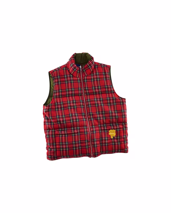 Tartan Puffer Vest | Heaven by Marc Jacobs - image 4