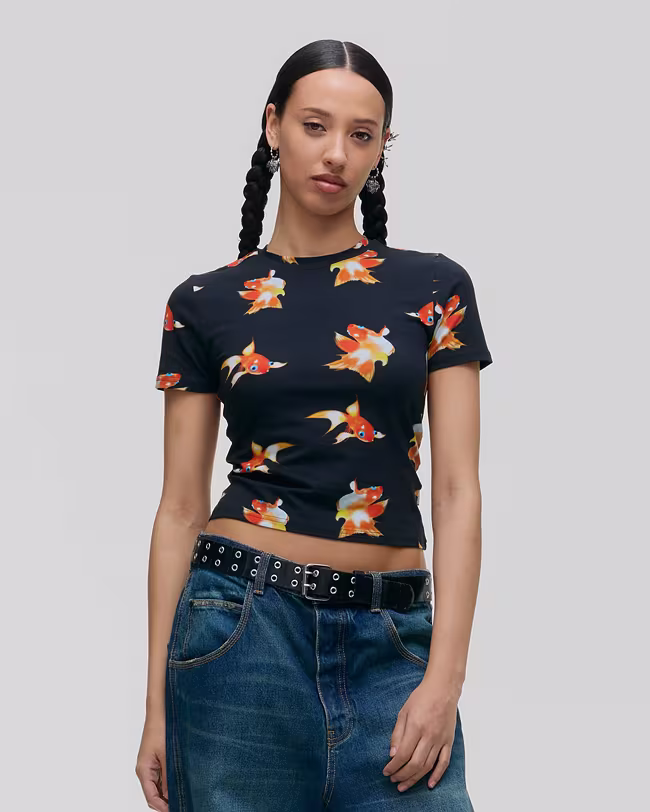 FISHES BABY TEE | Heaven Marc Jacobs | Official Site