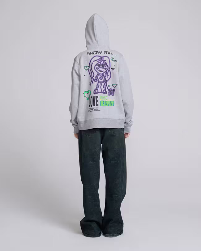 Angry For Love Zip Hoodie | Heaven by Marc Jacobs - image 3
