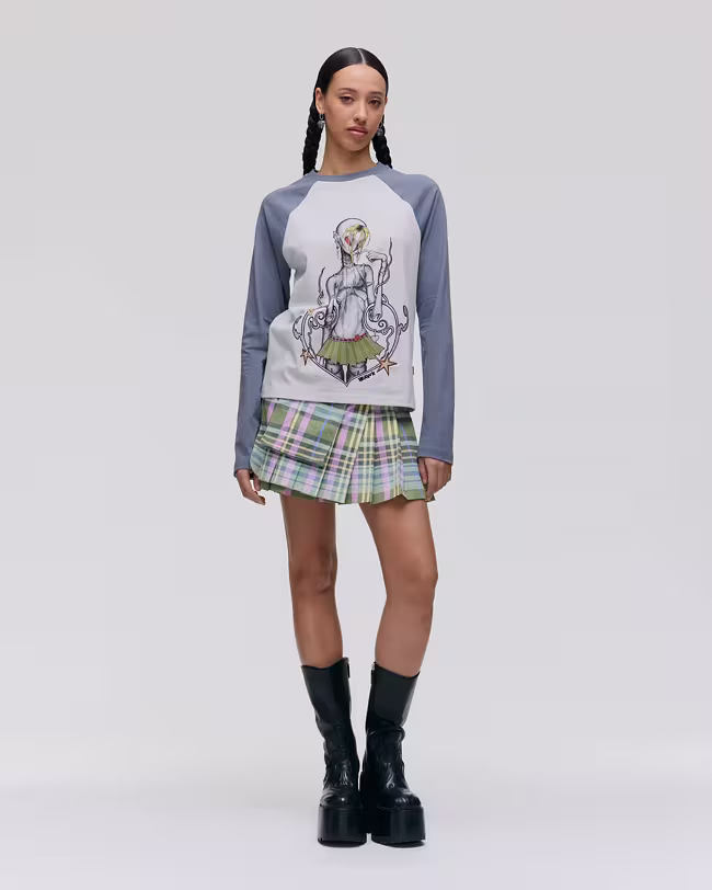 GOTH FAERIE LONGSLEEVE RAGLAN | Heaven Marc Jacobs - image 2