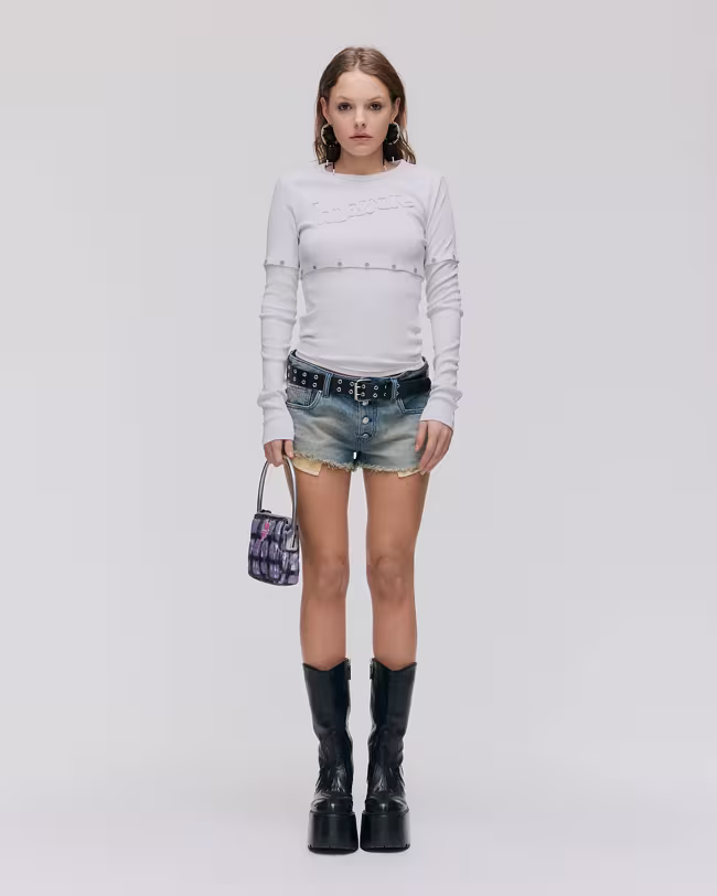 Button-Off Ribbed Longsleeve | Heaven Marc Jacobs - image 2